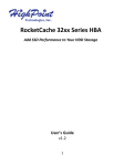 Highpoint RocketCache 3244X8