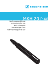Sennheiser MKH 20-P48