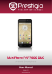 Prestigio MultiPhone 7600 DUO 4GB Black
