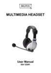 Digitus DA-12201 headset