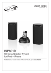 iLive ISP801B docking speaker