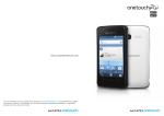 Alcatel One Touch Pixi 0.5GB Black, White