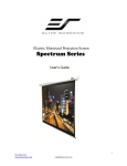 Elite Screens Spectrum 110"