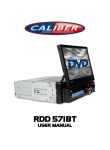 Caliber RDD571BT car media receiver