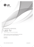 LG 55LA8600 55" Full HD 3D compatibility Smart TV Wi-Fi Black LED TV