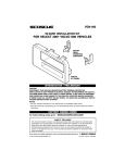 Scosche VO4148B car kit