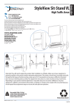 Ergotron 61-081-062 flat panel wall mount