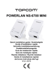 Topcom Ethernet Kit - Powerlan Mini