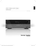 Harman/Kardon AVR 1565 AV receiver