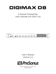 PreSonus DigiMax D8