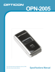 Opticon OPN2005 bar code reader