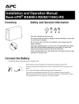 APC Back-UPS 800