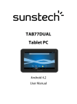 Sunstech TAB77DUAL 8GB Black