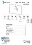 Ergotron 61-113-085 flat panel wall mount