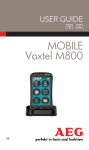 AEG Voxtel M800 Black