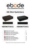 ebode HDSWITCH31 video switch