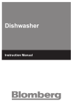 Blomberg GVN 9480 E7 dishwasher