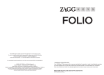 Zagg Folio Keyboard