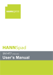 Hanns.G HannsPad SN14T71 16GB Black, Silver tablet