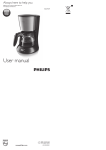 Philips N HD7459/20 coffee maker