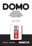 Domo DO437K coffee maker