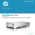 G-Technology G-Drive Pro