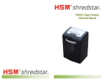 HSM Shredstar PS820C