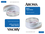 Aroma Digital Yogurt Maker