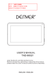 Denver TAD-90021 4GB Black tablet