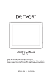 Denver TAC-70111 4GB Black tablet