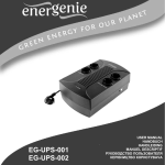 EnerGenie EG-UPS-001 uninterruptible power supply (UPS)