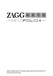 Zagg Profolio Plus