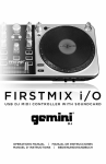Gemini FIRSTMIX i/O