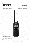 Uniden MHS126 two-way radio