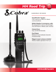 Cobra HH Road Trip two-way radio