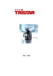 Tristar KZ-1215 coffee maker