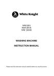 White Knight WM126V washing machine