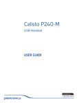 Plantronics Calisto P240-M