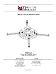 Premier Mounts UNI-UPDS-AUD project mount