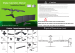 Planar Systems 997-6035-00 flat panel desk mount