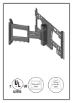 AVF EPL1004PB flat panel wall mount