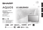 Sharp LC-80LE642U 80" Full HD Smart TV Wi-Fi Black