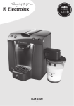 Electrolux ELM5400MR coffee maker