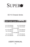 Supermicro SC113TQ-600CB