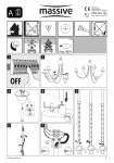 Massive Suspension light 37315/11/10