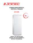 Jocel JCV-220L freezer