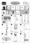 Massive Suspension light 37685/86/10