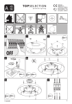 Massive Top Selection Ceiling light 30205/11/10