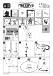 Massive Suspension light 37666/86/10