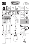 Massive Suspension light 37671/86/10